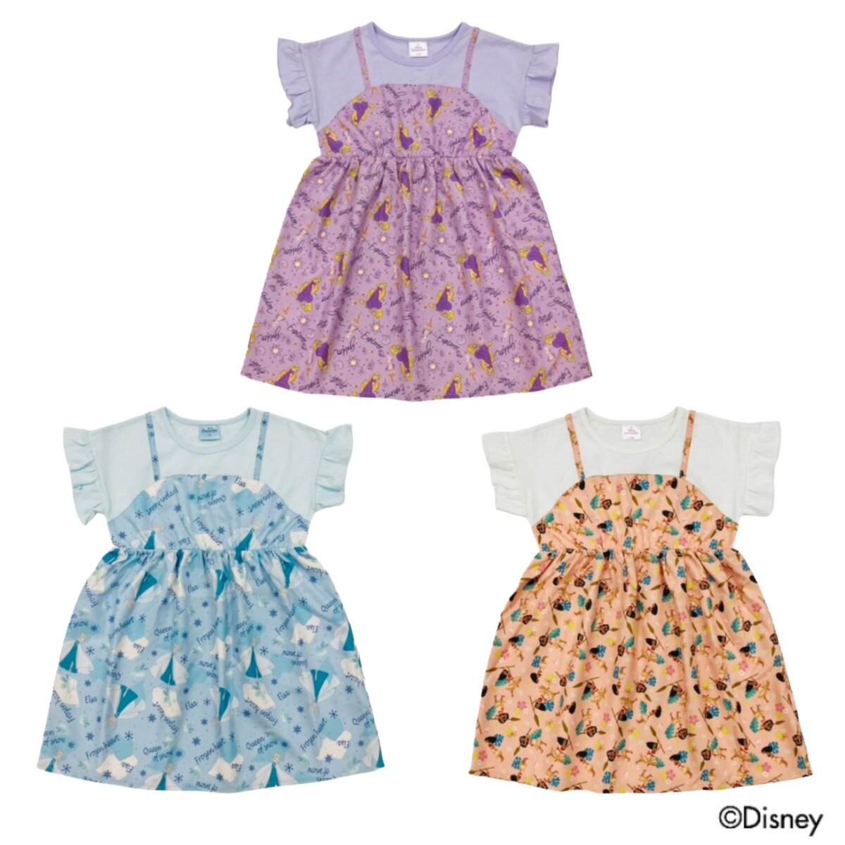 ディズニー キッズ ワンピースドレス