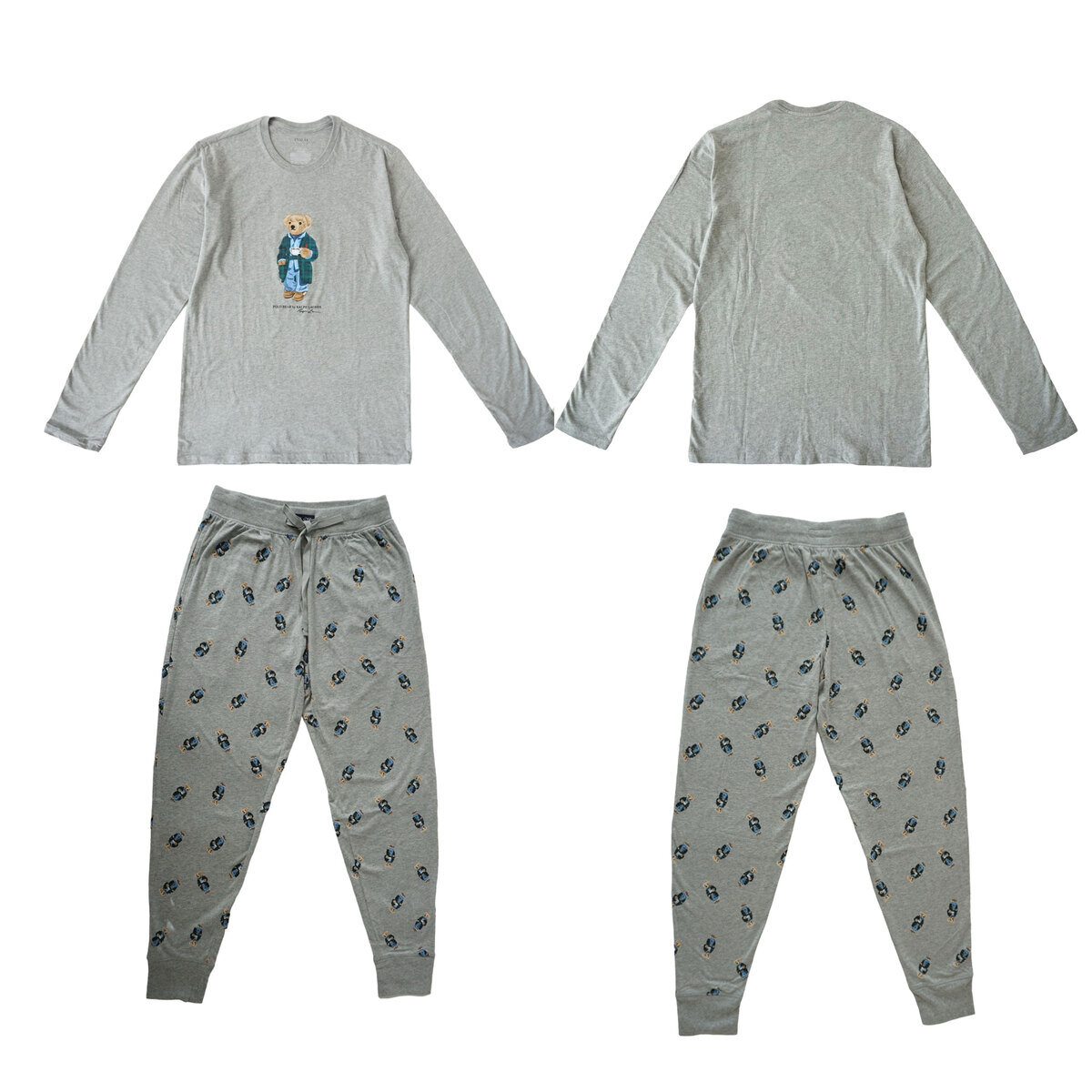 POLO RALPH LAUREN パジャマ ルームウェア Polo ベア サティーン