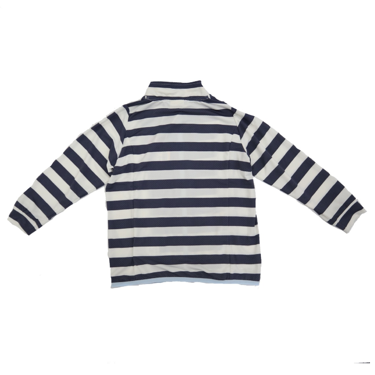 レオール キッズ UVカット ジャケット ネイビー ストライプ 130cm
