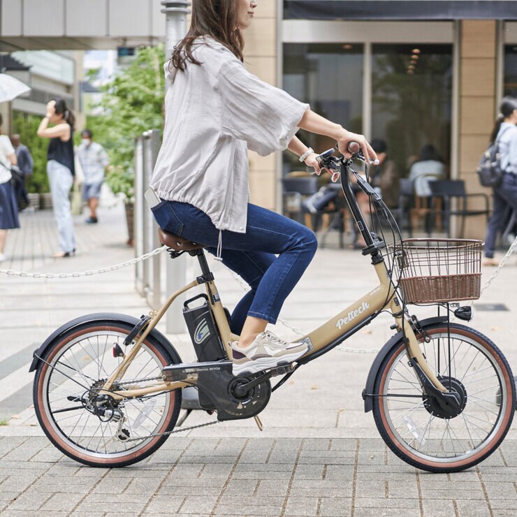 ペルテック 20インチ 折り畳み電動アシスト自転車 TDN-206LD 12Ahバッテリー ペルテック 20インチ 折り畳み電動アシスト自転車 TDN-206LD 12Ahバッテリー