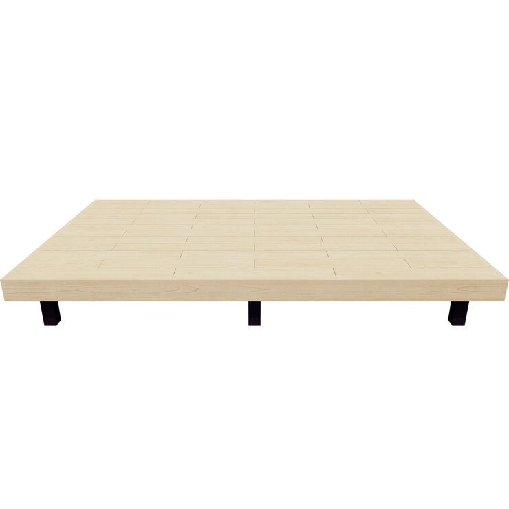 MINO 彩木 ガーデンデッキ セット W3068 x D1829 mm　オーク　高さ400～500mm