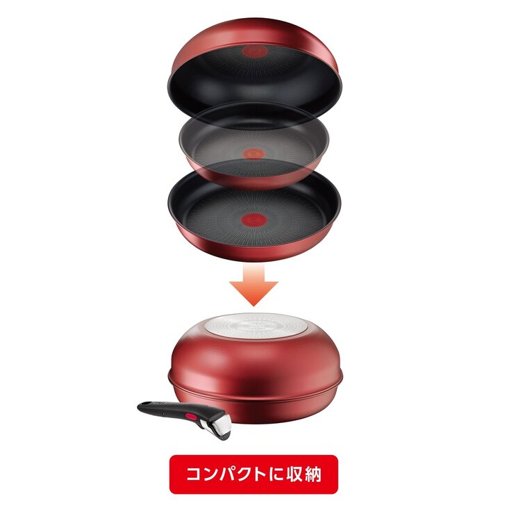 T-fal ティファール インジニオネオ クックウェア 6点セット フライパン T-falティファールインジニオネオクックウェア 6点セット フライパン3