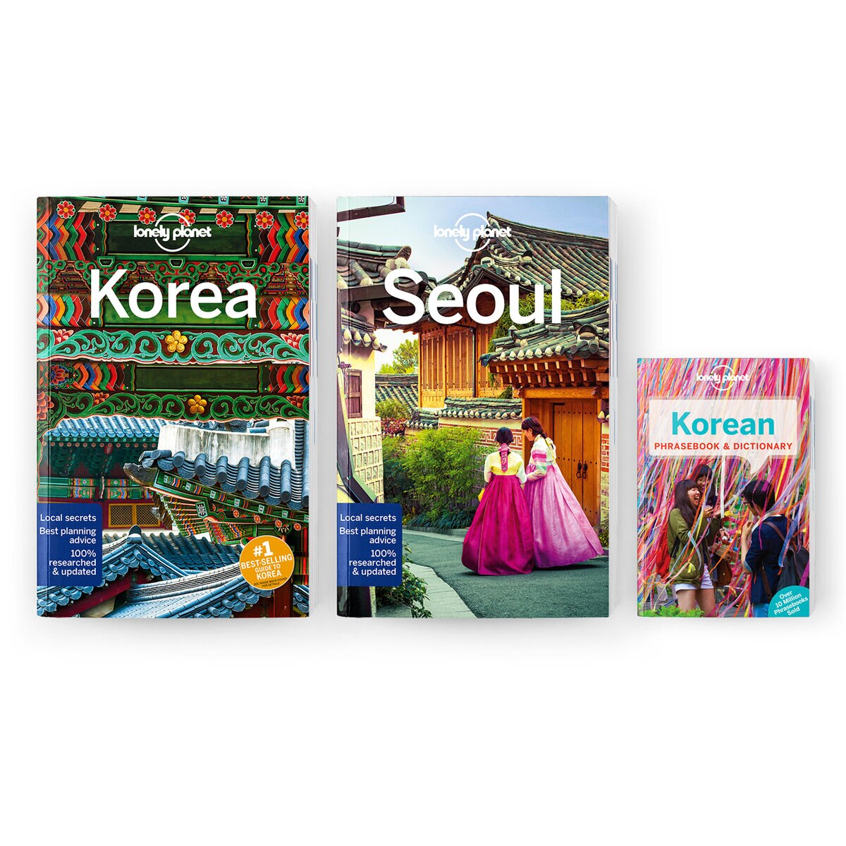 ロンリープラネット KOREA TRAVEL GUIDE 3 BOOKS SET
