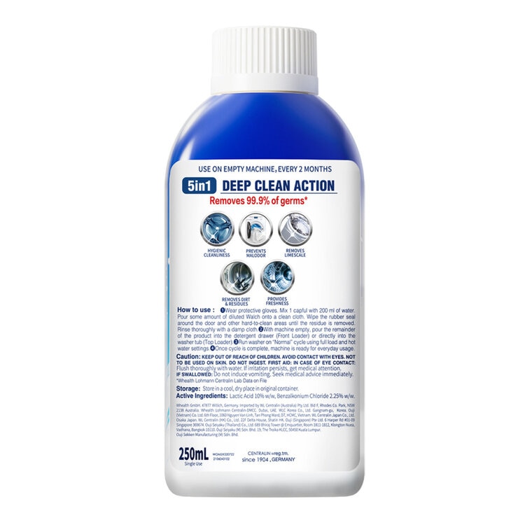 Walch（ウォルシュ）洗濯槽クリーナー (オリジナル)3本セット