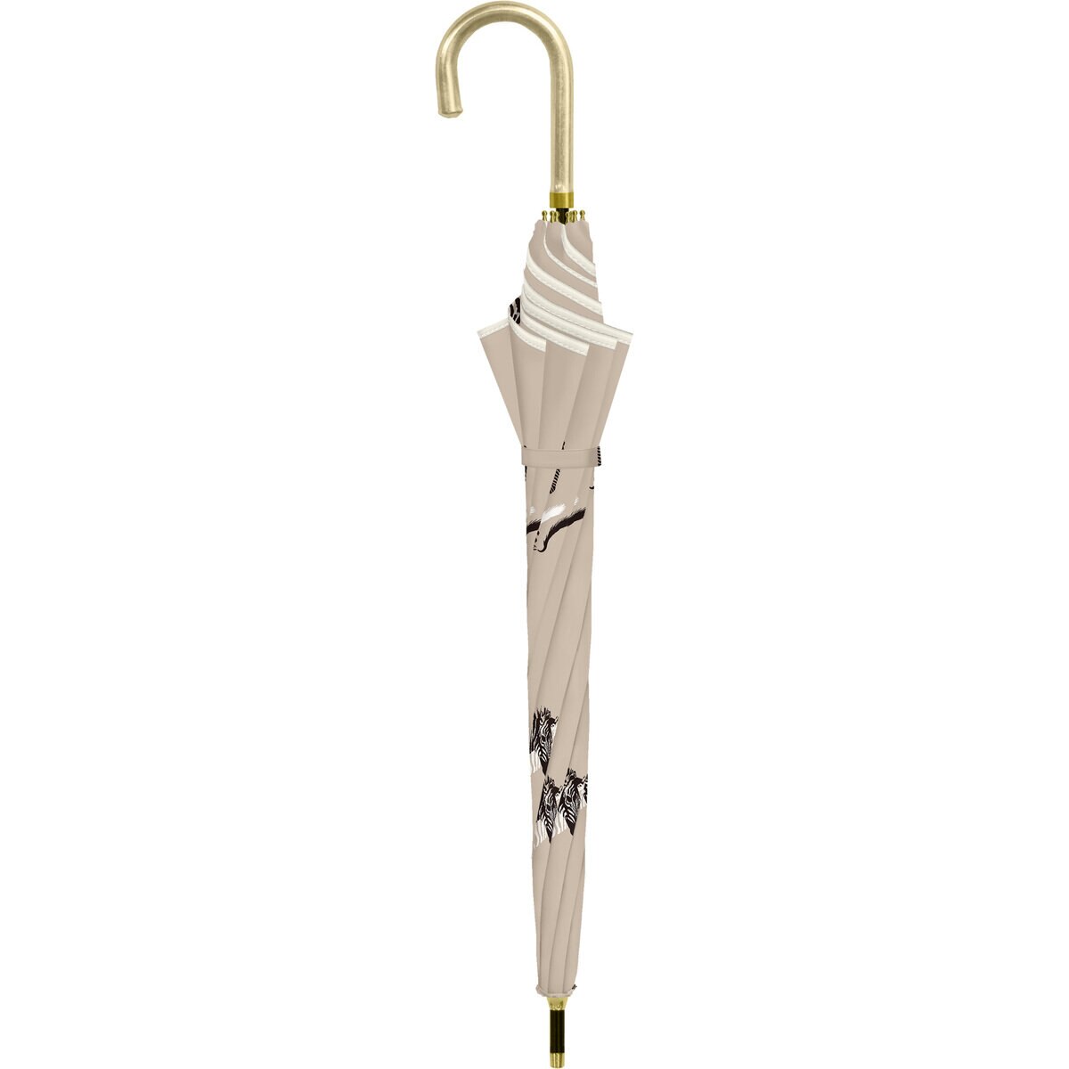 assa 日傘長傘 FL50STD ベージュ / ゼブラ FL776