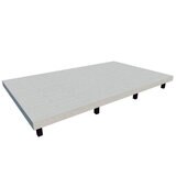 MINO 彩木 ガーデンデッキ セット W4068 x D2429mm シルバーグレー 高500～600mm