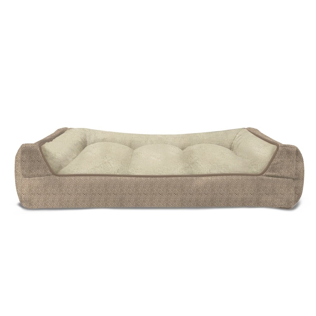 カークランドシグネチャー 長方形ペットベッド ベージュ
