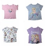 キャラクター キッズ 半袖 Tシャツ 4枚組 アナ雪 5