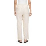 バナナ リパブリック リネン ブレンド パンツ トランジション クリーム ホワイト L