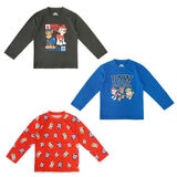 パウ・パトロール キッズ 長袖Tシャツ 3枚組 C 100cm