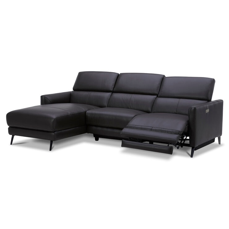 Gilman Creek Furniture 電動 革製リクライニングソファ 2ピース