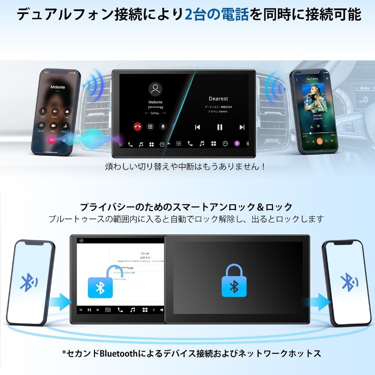 ATOTO ディスプレイオーディオ カーナビ 9インチ X10G209E