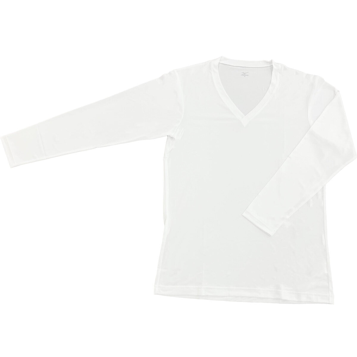 ミズノ メンズ Vネック ロングTシャツ 2枚組