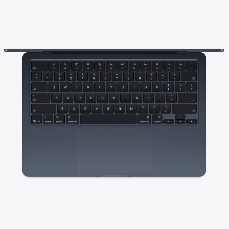 Apple/MacBook Air 13インチ/10コアCPU/ 8コアGPU/M5チップ /16GB/512GB SSD-ミッドナイト US配列キーボード