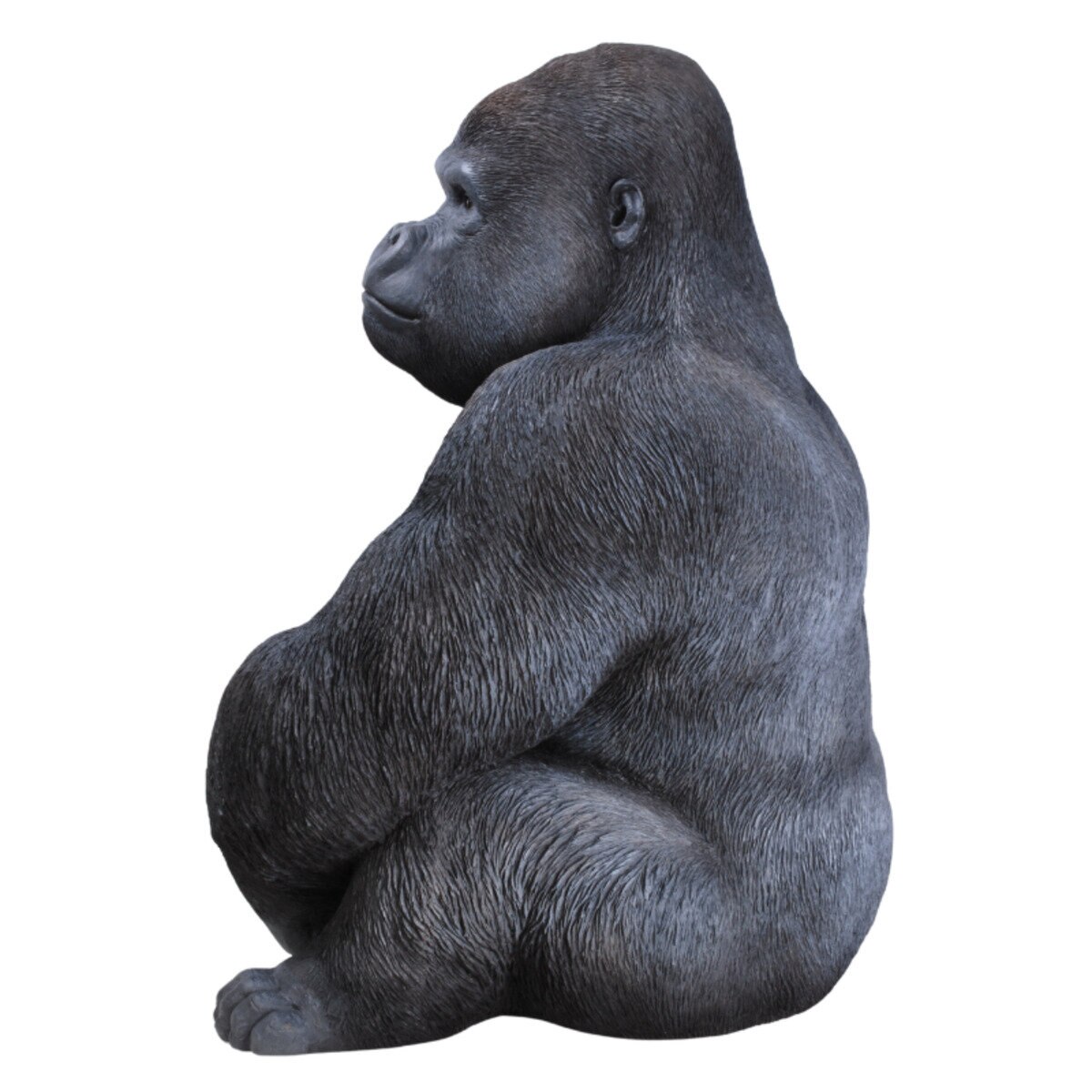 ウービア お座りゴリラの置物 特大 H13260 ウービア お座りゴリラの置物 特大 H13260