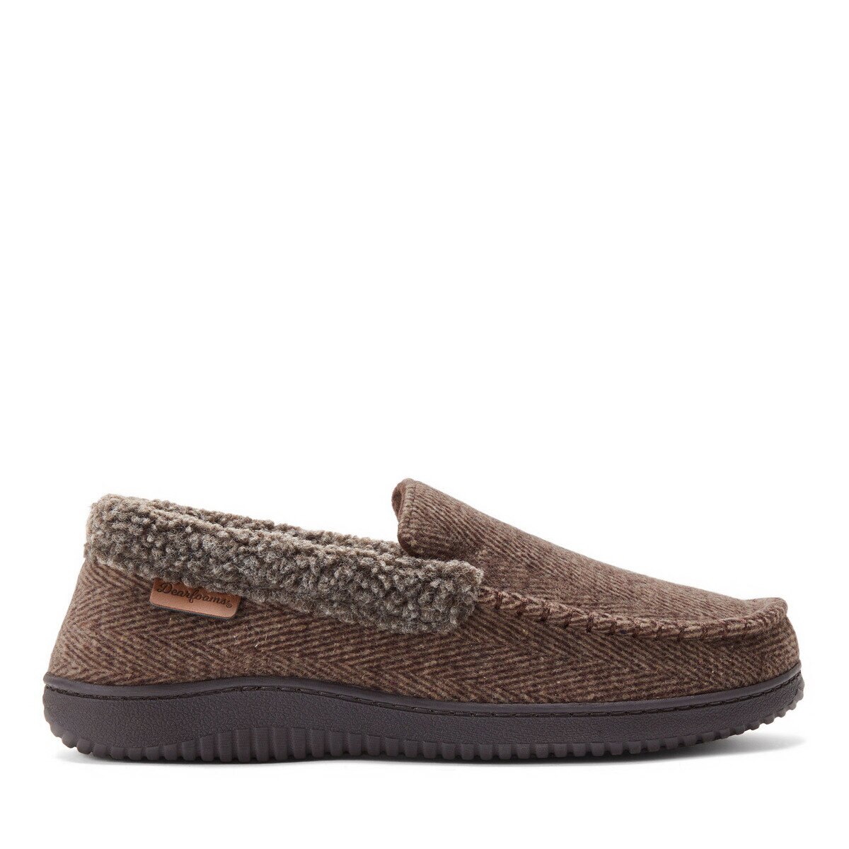 DEARFOAMS メンズ スリッパ コーヒー M