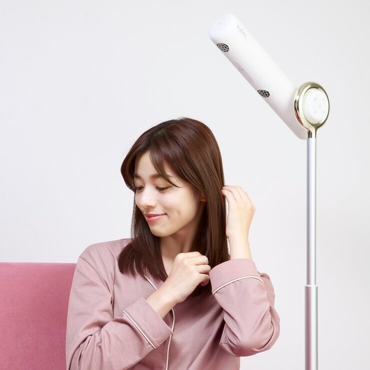 BISARA ビサラ ハンズフリースタンドヘアドライヤー QS-151 ホワイト QUADS（クワッズ） ビサラ ハンズフリードライヤー ハンズフリー
