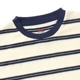 ヘインズ ウィメンズ ラウンジウェアセット オフホワイト/ネイビー M