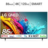 LG 86インチ 4K 量子ドット 液晶テレビ 86QNED85TJA