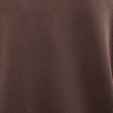 カークランドシグネチャー レディース アクティブ リブトップ フリント ブラウン S