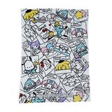 やわらか キャラクターブランケット サンリオ キャラクター マルチ 140cm x 200㎝