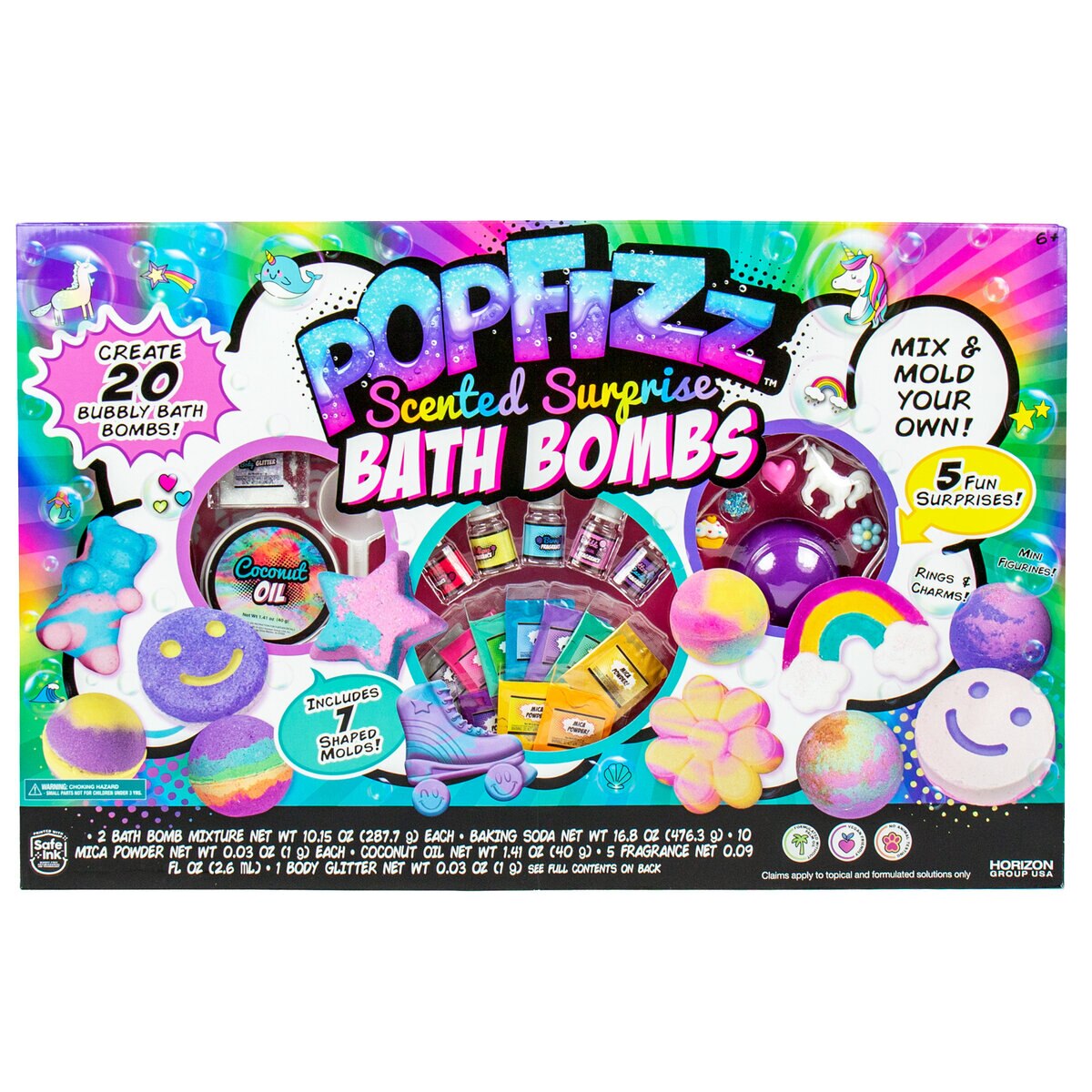 Popfizz ポップフィズ 香りのサプライズ バスボム 入浴剤 メイキング