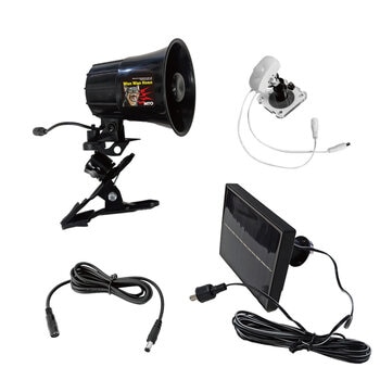 MTO 熊よけわんわんホーン/サイレン 24時間/夜間センサー付 ソーラー電源タイプ