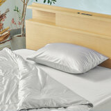 シルクタッチ コンフォーター シングル ライトグレー