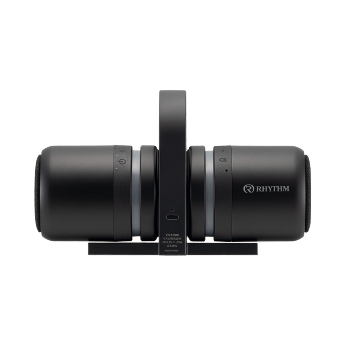 RHYTHM 防水ポータブルBluetooth スピーカー ブラック
