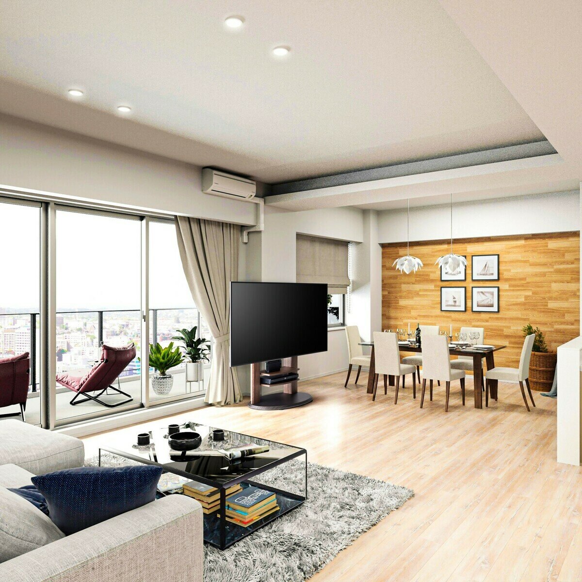 朝日木材加工 テレビスタンド WS-H800