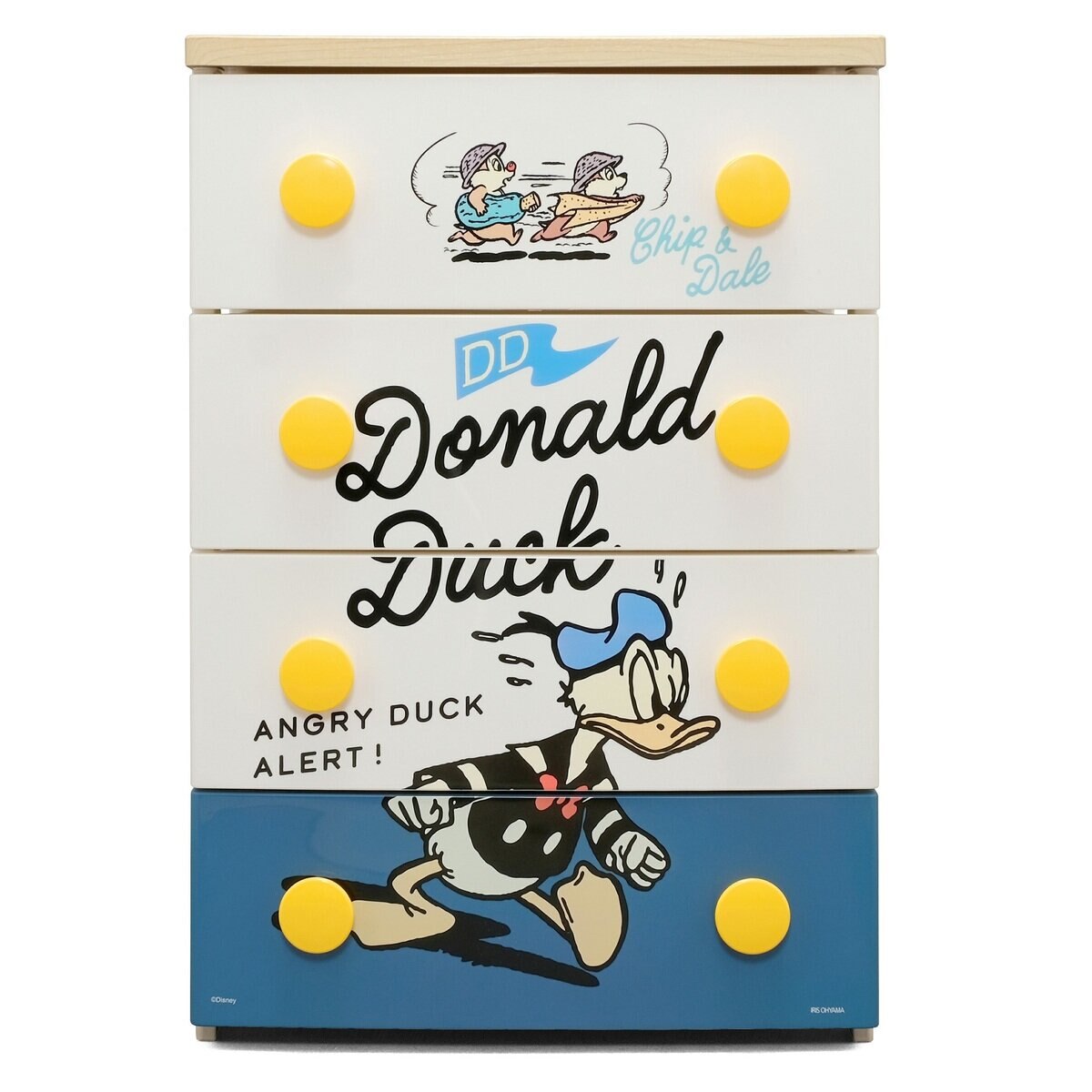 アイリスオーヤマ キャラクターチェスト ドナルド