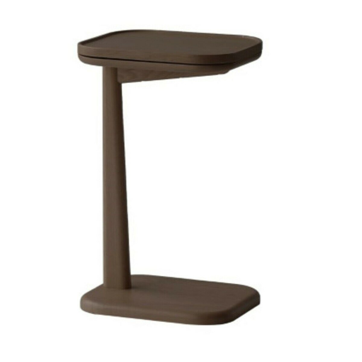 スライドサイドテーブル ブラウン