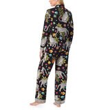 ルームサービス レディース パジャマ ブラック L ルームサービス レディース パジャマ ブラック L