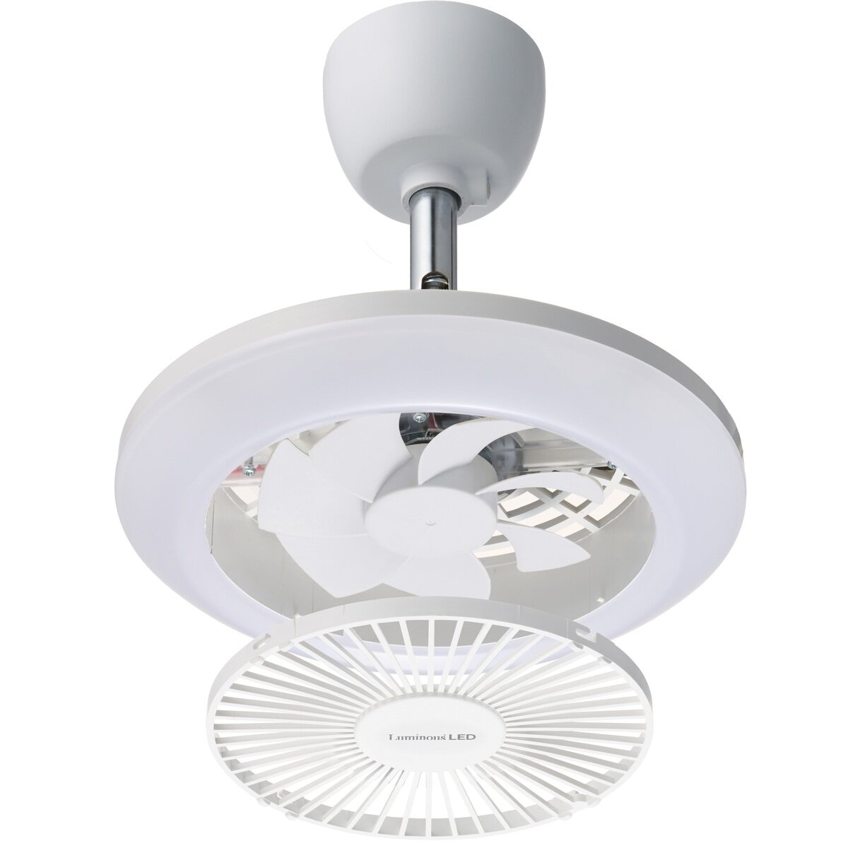 ドウシシャ ルミナス LED ファン付き照明 昼白色 E26ソケットタイプ