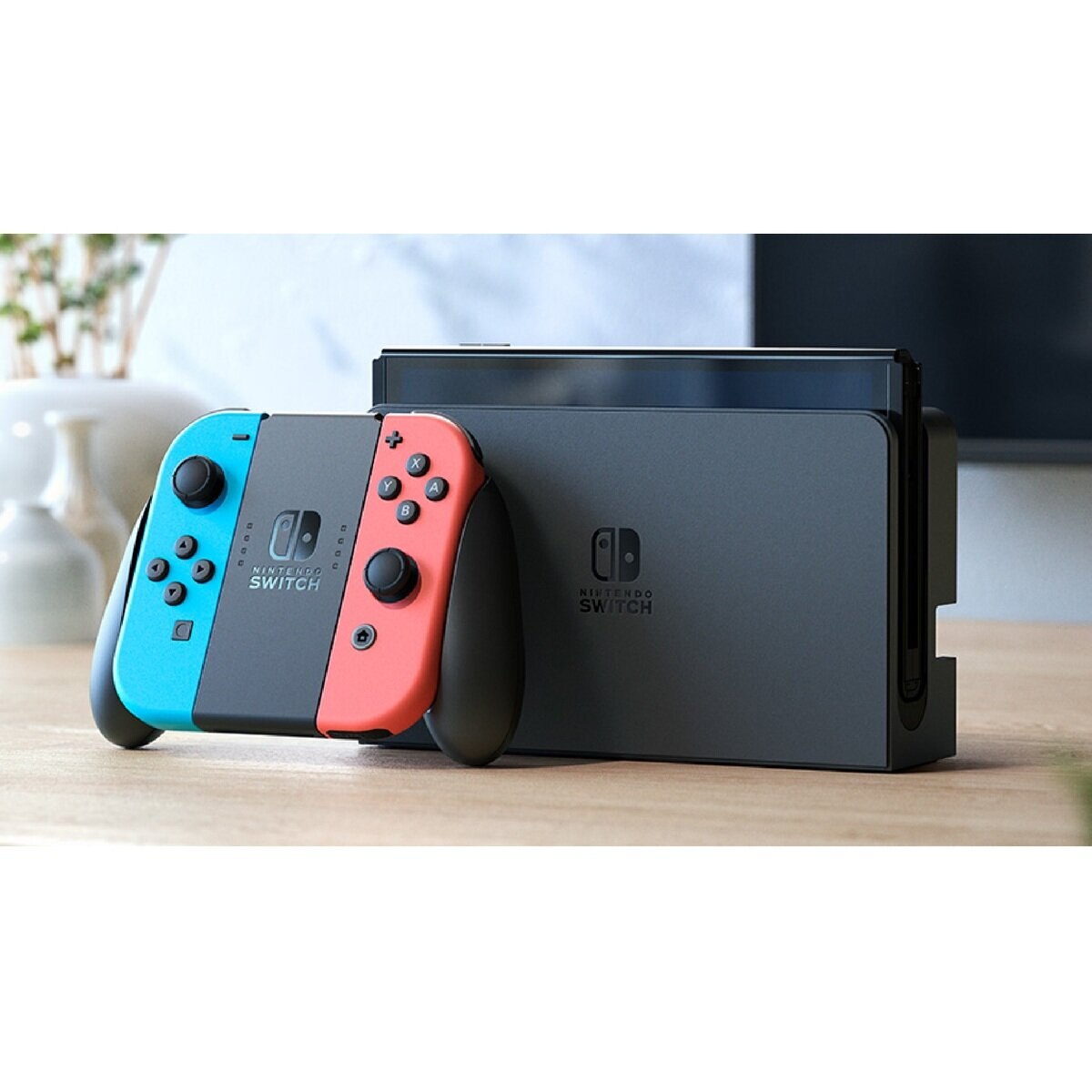 Nintendo Switch (有機ELモデル) ネオンブルー・ネオンレッド | Costco 