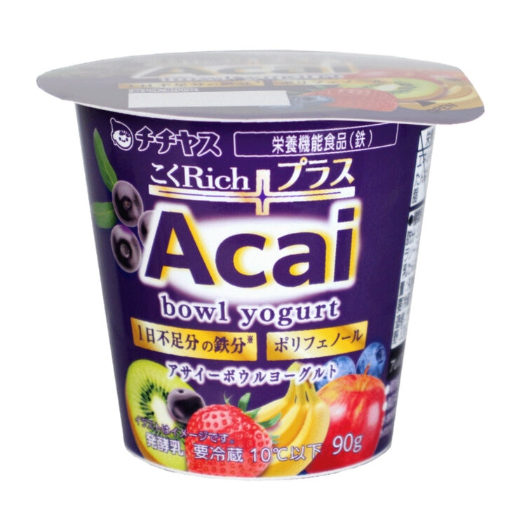 こくRich プラスアサイーミックスヨーグルト12個入り