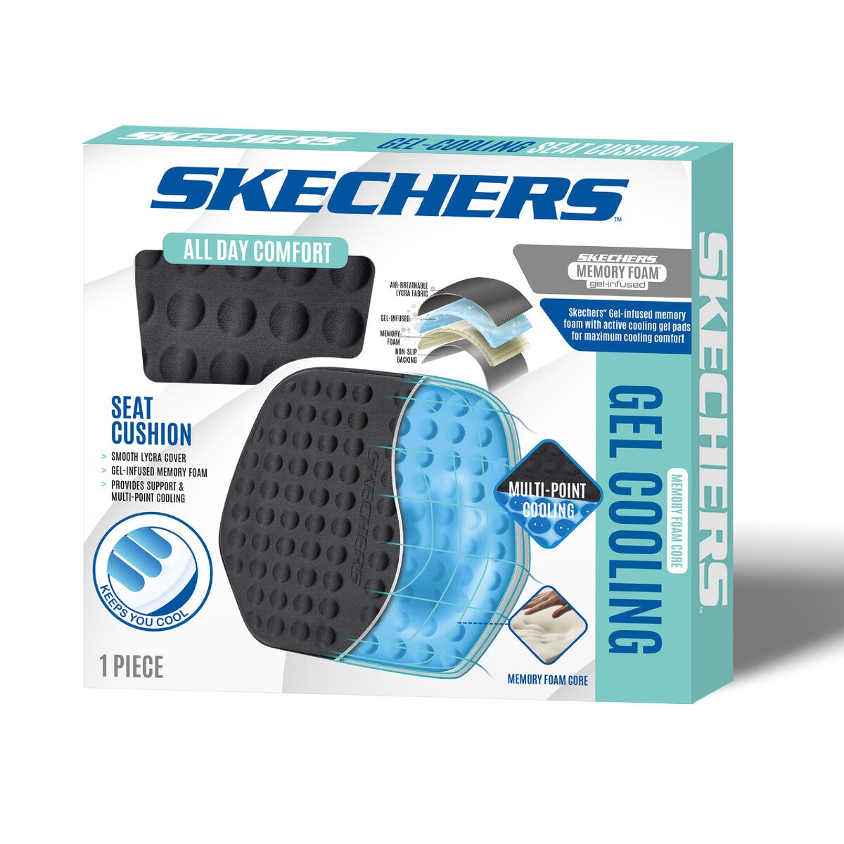 Skechers クーリングジェルシートクッション