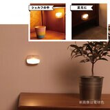 7Life 壁付け人感センサー ライト昼白色