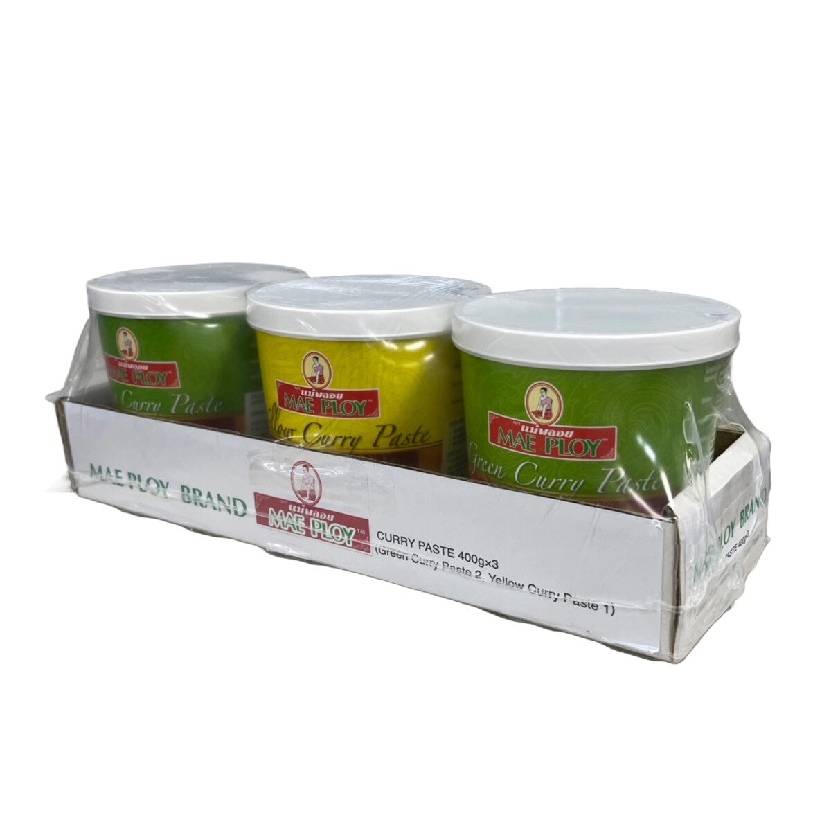 MAE PLOY カレーペーストセット 400g x 3個 MAE PLOY カレーペーストセット 400g x 3個