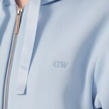 ダニエルウェリントン レディース フルジップパーカー ブルー L