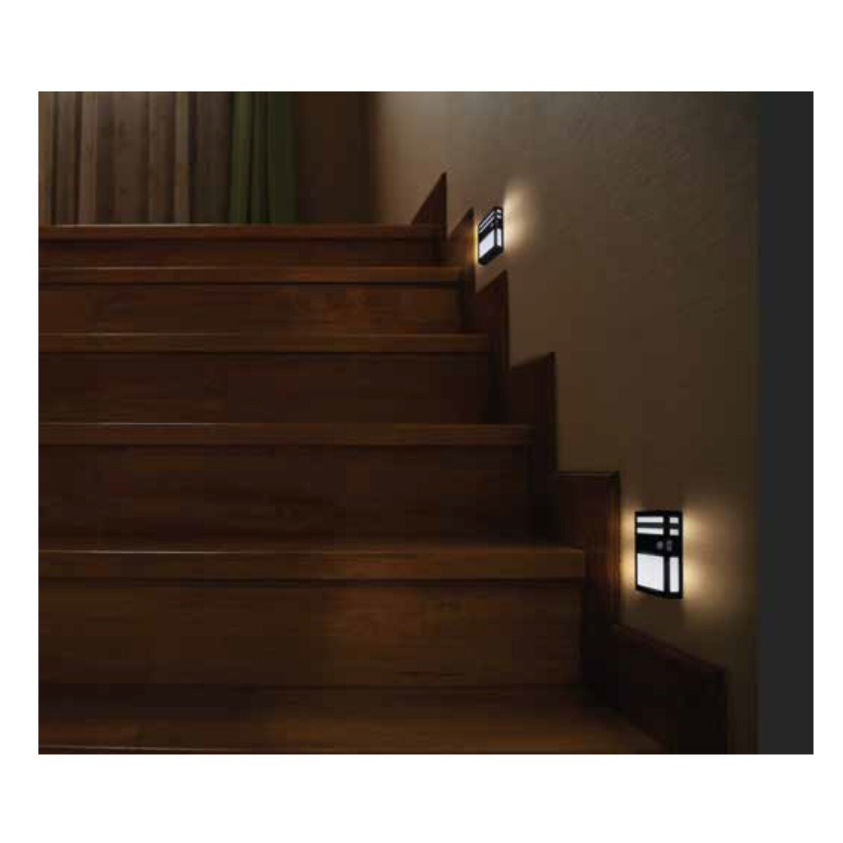 Capstone 屋内/屋外用人感センサーライト 3個セット