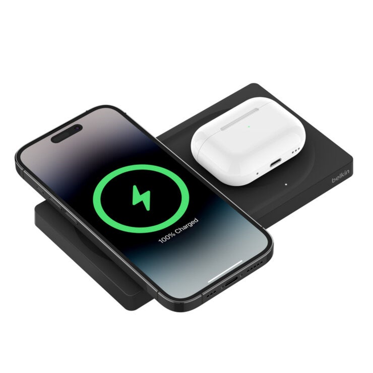 Belkin MagSafe 2-in-1 磁気ワイヤレス充電器 Belkin MagSafe 2-in-1 磁気ワイヤレス充電器