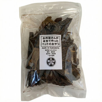 熊本県産完全無添加 鹿肉内臓MIXジャーキー 400g 愛犬用