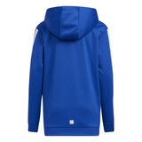 アディダス キッズ エンボス フーディブルー 160