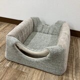 ペットハウス 兼 ペットベッド 2個セット グレー