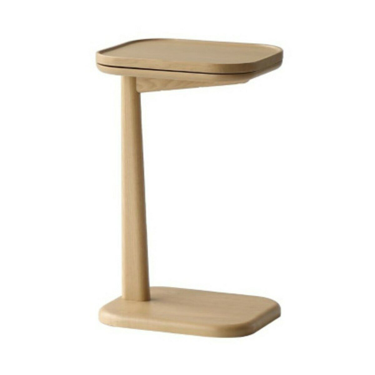 スライドサイドテーブル ナチュラル