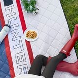 HUNTER レジャーマット 152 x 182cm ハンターストライプ