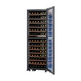 さくら製作所 日本酒＆ワインセラー/95本用/氷温冷蔵機能付き/氷温M2/2温度/ブラック/LX95DM2Z-RH-B