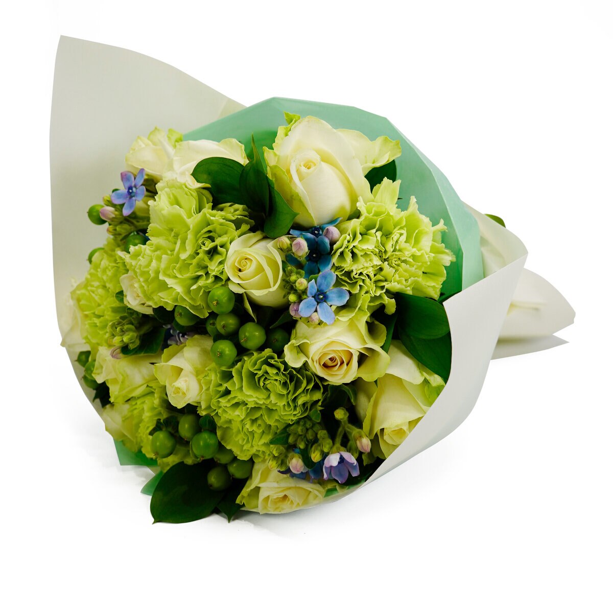 スプリングギフトブーケ ホワイト 母の日期間配送 お届け日5月10日～5月14日