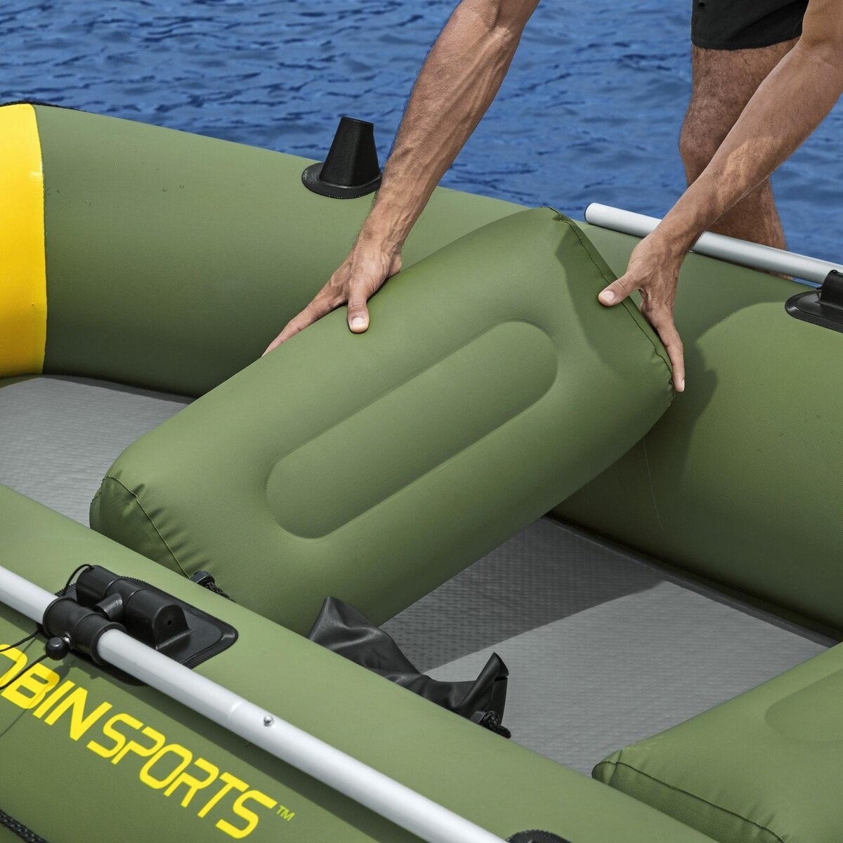 Tobin Sports Canyon Pro 3-Person Inflatable Raft Set